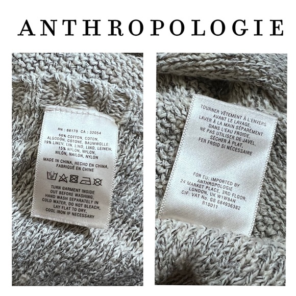 Anthropologie Sparrow Twist Back Vest - Picture 2 of 2